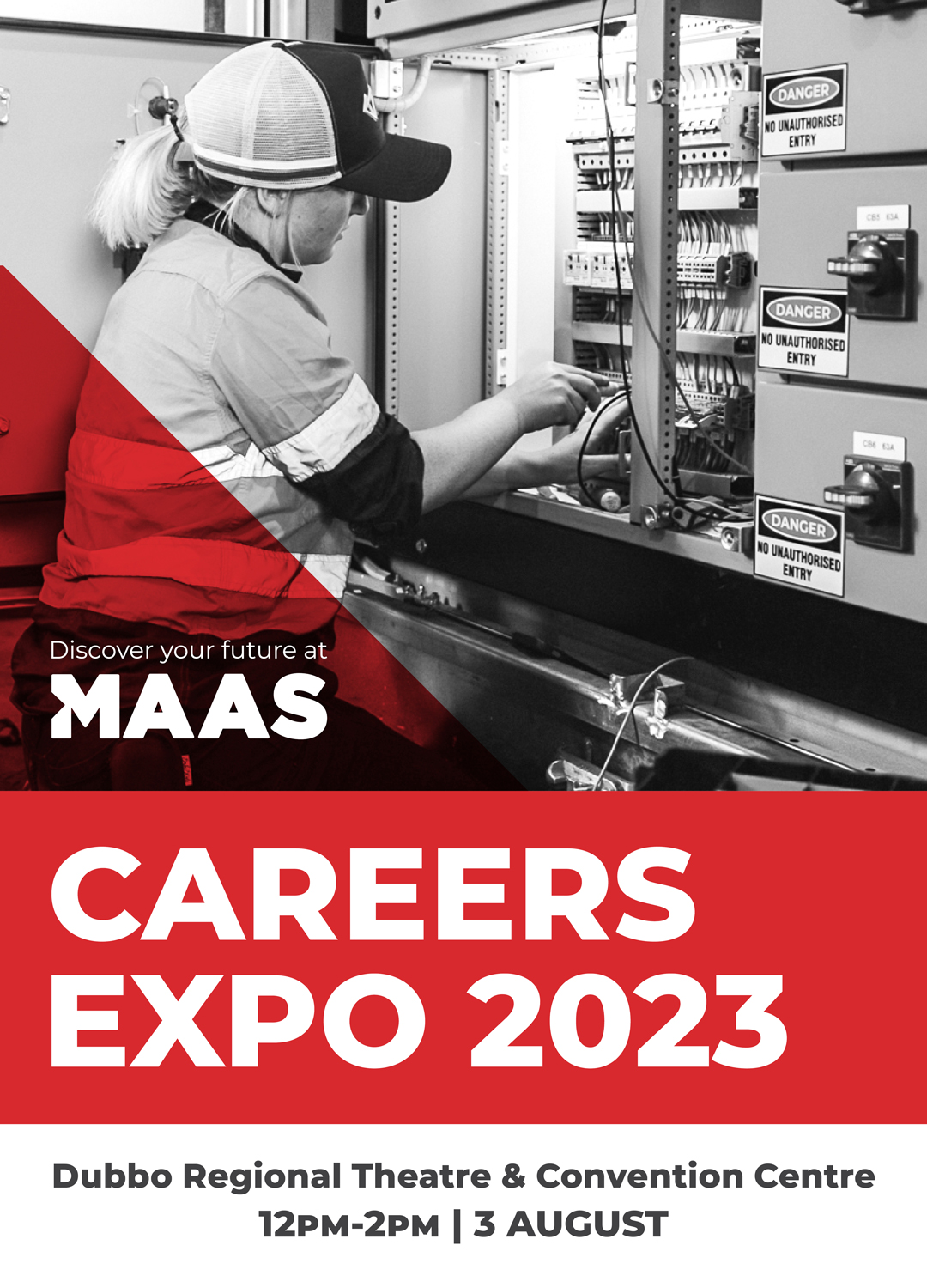 Maas Careers Expo - Dubbo Regional Theatre and Convention Centre - 12pm - 2pm, 3rd August 2023